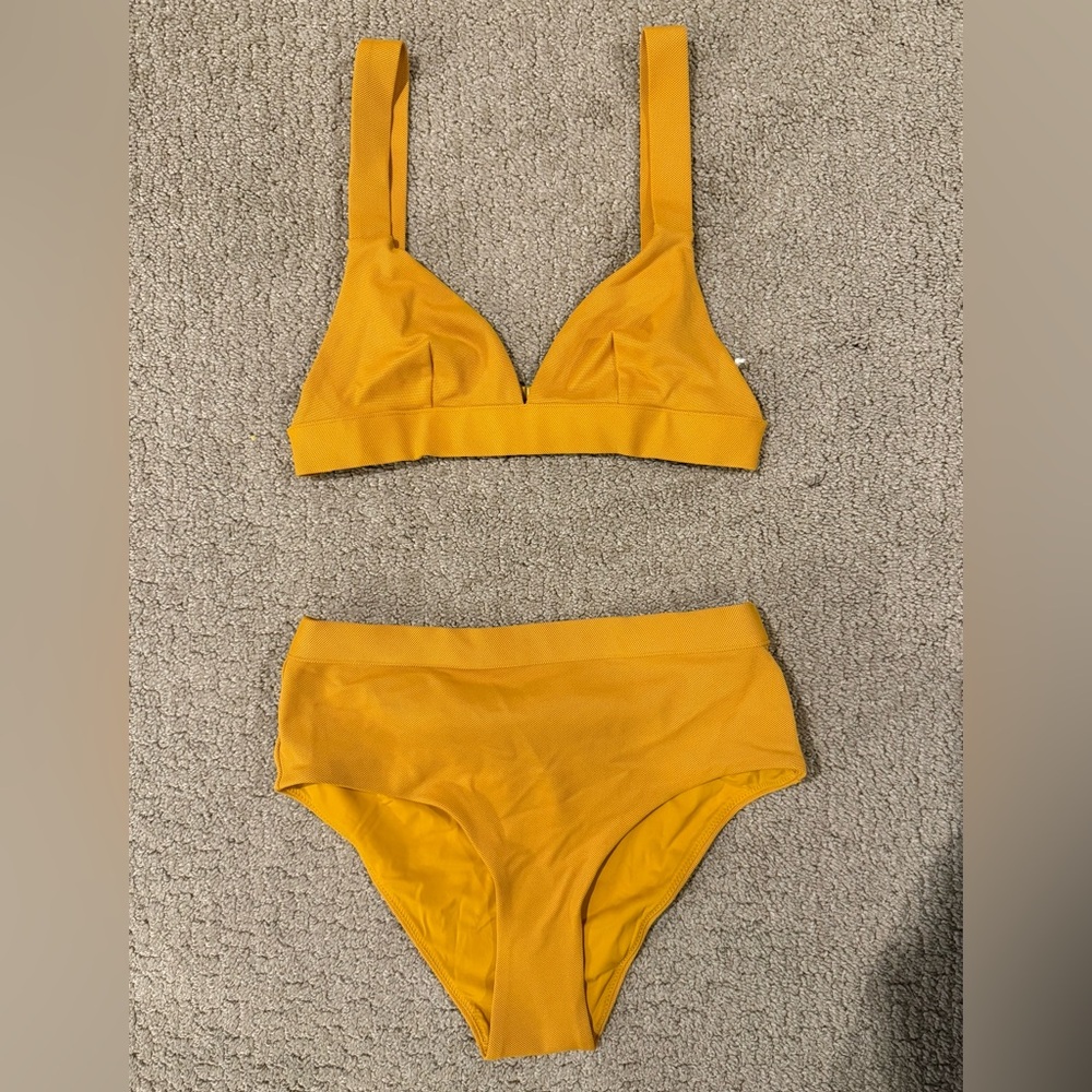 COS Mustard Bikini Set